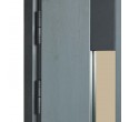Metāla durvis TERMO HOUSE 705/428 Antracīts/Polārais ozols