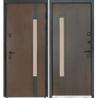 Metāla durvis TERMO HOUSE 705/428 Venge tumšs/Venge tumšs