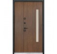 Metāla durvis TERMO HOUSE 705/428 Ozols bronza/Rieksts dabīgs