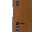 Metāla durvis TERMO HOUSE 705/428 Ozols bronza/Rieksts dabīgs