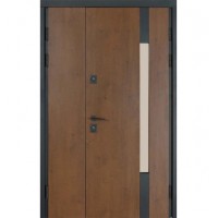 Metāla durvis TERMO HOUSE 705/428 Ozols bronza/Rieksts dabīgs