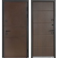 TERMO HOUSE 703/191 metāla durvis Venge tumšs/Venge tumšs