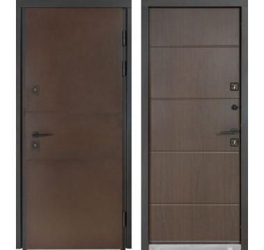 TERMO HOUSE 703/191 metāla durvis Venge tumšs/Venge tumšs