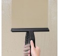 Silikona dušas stikla tīrītājs DANCEMOON 25 cm, melns
