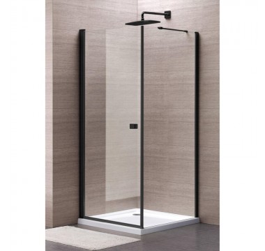 Dušas kabīne MESINA Black DW 100x120