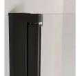Dušas durvis MESINA Black DS-130