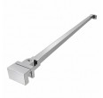Dušas kabīne MESINA Chrome DW 100x90
