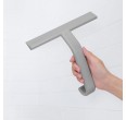 Silikona dušas stikla tīrītājs DANCEMOON 25 cm, pelēks