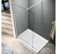 Dušas siena CLEAN 90x200 white