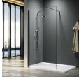 Dušas siena CLEAN 90x200 gun grey