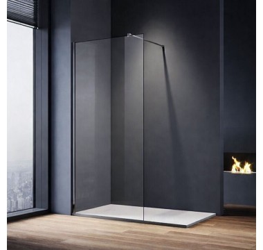 Dušas siena CLEAN 120x200 gun grey