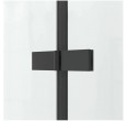 Vannas siena AQUABATOS Kroms 150x140