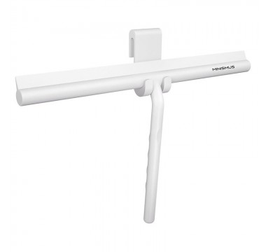 Silikona dušas stikla tīrītājs MINISMUS K 33 cm, balts