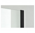 Dušas kabīne NAPOLI black DD 90x90