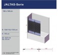 Vannas siena AQUABATOS Jaltas B 120x140