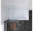 Vannas siena AQUABATOS Kroms 80x140