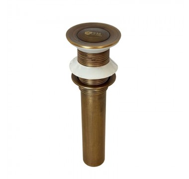 Izlietnes noteces vārsts SM SW1206 Bronze