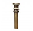 Izlietnes noteces vārsts SM SW1206 Bronze