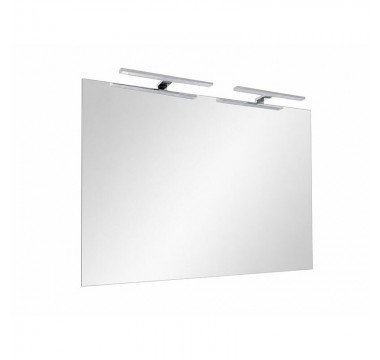 Spogulis ar LED gaismekļiem Aourow2 Chrome 120x80