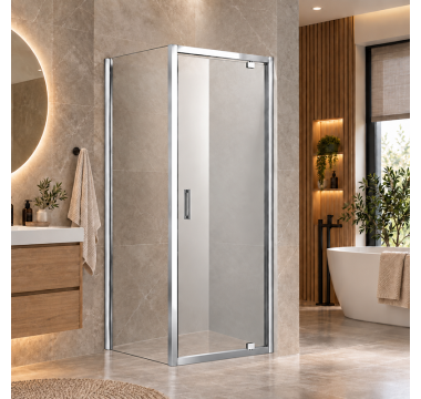 Dušas kabīne NAPOLI chrome DW 80x70