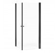 Dušas kabīne NAPOLI black DD 90x90