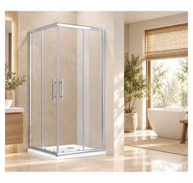 Dušas kabīne FIRENZE Chrome 80x80