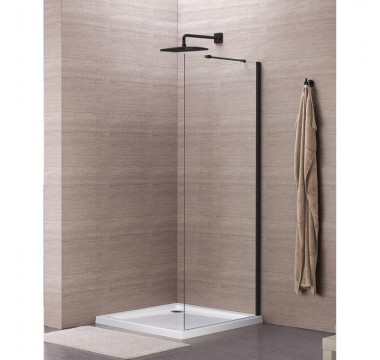 Dušas siena MESINA Black W-100