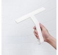 Silikona dušas stikla tīrītājs DANCEMOON 25 cm, balts