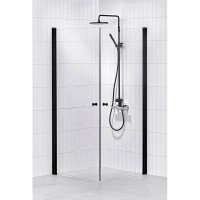 Dušas kabīne ALTERNA Lusso Black 80x80