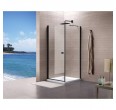 Dušas kabīne MESINA Black DW 80x120