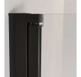 Dušas kabīne MESINA Black DW 80x90