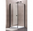Dušas kabīne MESINA Black DW 90x80