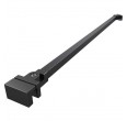 Dušas kabīne MESINA Black DW 90x80