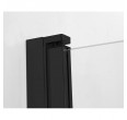 Dušas kabīne MESINA Black DW 90x80
