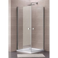Dušas kabīne MESINA Chrome DD 80x80