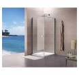 Dušas kabīne MESINA Chrome DW 90x80