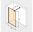 Dušas kabīne HÜPPE Walk-in 140x165