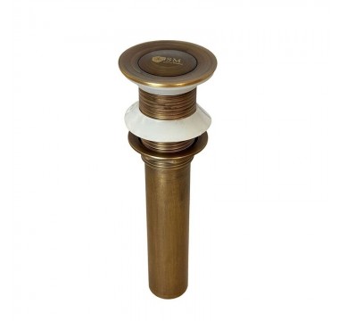 Izlietnes notekas vārsts SM SW1206 Bronza