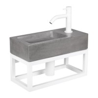 Izlietnes komplekts DIFFERENZ Juti Concrete 38,5 cm