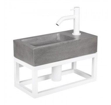 Izlietnes komplekts DIFFERENZ Juti Concrete 38,5 cm