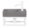 Izlietnes komplekts DIFFERENZ Juti Concrete 38,5 cm