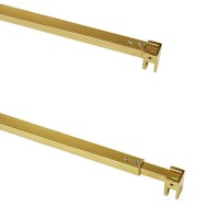 Teleskopisks dušas sienas stiprinājums CITY Ravena 120 Gold