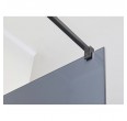 Teleskopisks dušas sienas stiprinājums CITY Ravena 120 Gun Grey