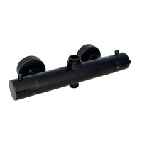 Termostatiskais dušas maisītājs CITY Black 2W