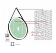 Spogulis ar LED apgaismojumu EUROBAD Texas 85