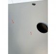 Vannas istabas skapītis LYFCO 204-3-37-1 ar izlietni KAMĖ Tondo Quadro G 36